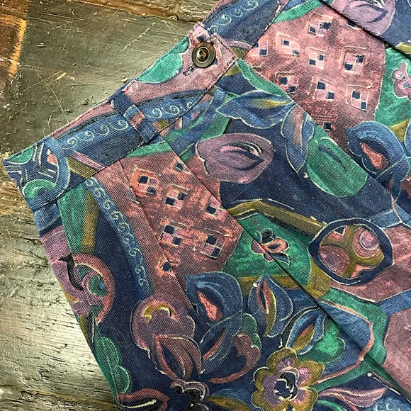 Vintage Patterned Skirt & Vest Set - Picture 13 of 14